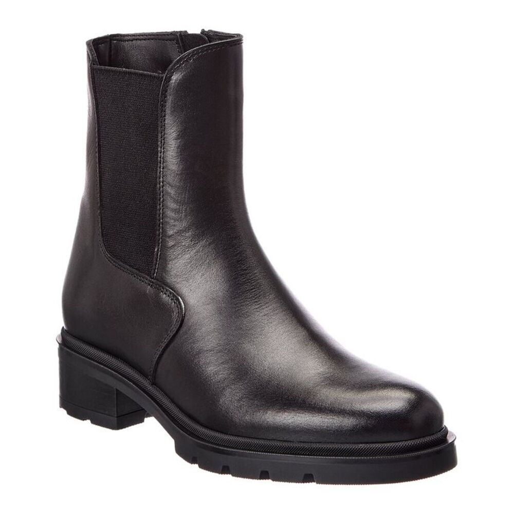 La Canadienne Sean Leather Bootie, Black